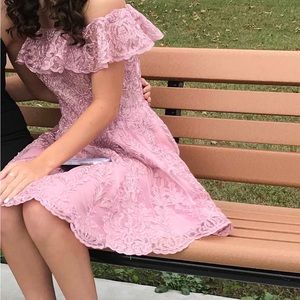 Ellie Wilde by Mon Cheri hoco dress